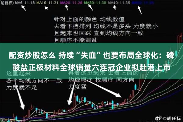 配资炒股怎么 持续“失血”也要布局全球化：磷酸盐正极材料全球销量六连冠企业拟赴港上市