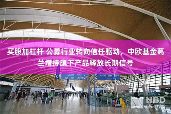 买股加杠杆 公募行业转向信任驱动，中欧基金葛兰增持旗下产品释放长期信号