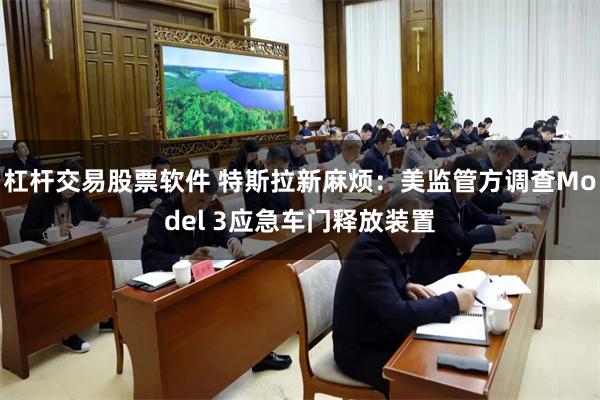 杠杆交易股票软件 特斯拉新麻烦：美监管方调查Model 3应急车门释放装置