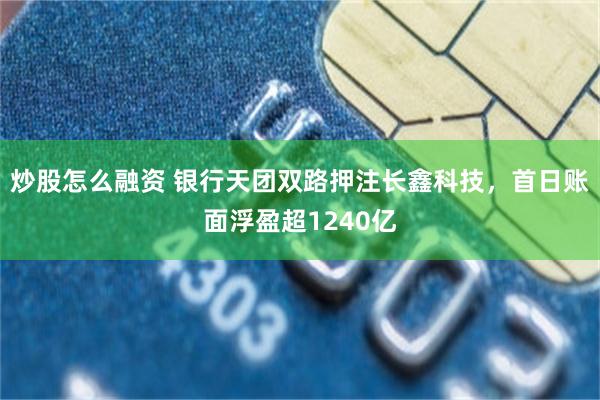 炒股怎么融资 银行天团双路押注长鑫科技，首日账面浮盈超1240亿