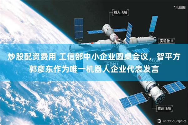 炒股配资费用 工信部中小企业圆桌会议，智平方郭彦东作为唯一机器人企业代表发言