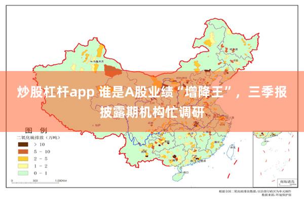 炒股杠杆app 谁是A股业绩“增降王”,三季报披露期机构忙调研